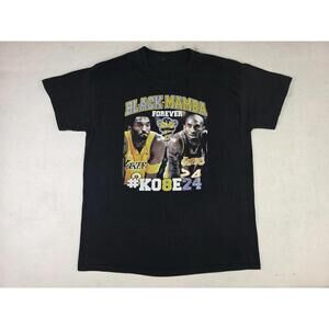 Kobe Bryant Black Mamba Forever Memorial Los Angeles Lakers La Ko8E24 Shirt L